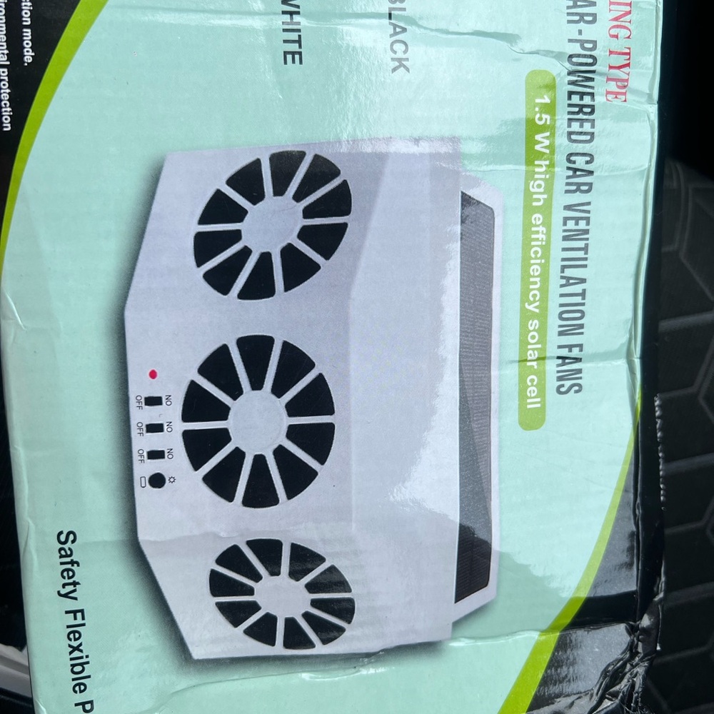 Solar Powered Car Ventilation Fans